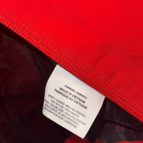 Nike Women's Vibrant Red Bomber Jacket - Picture 13 of 16